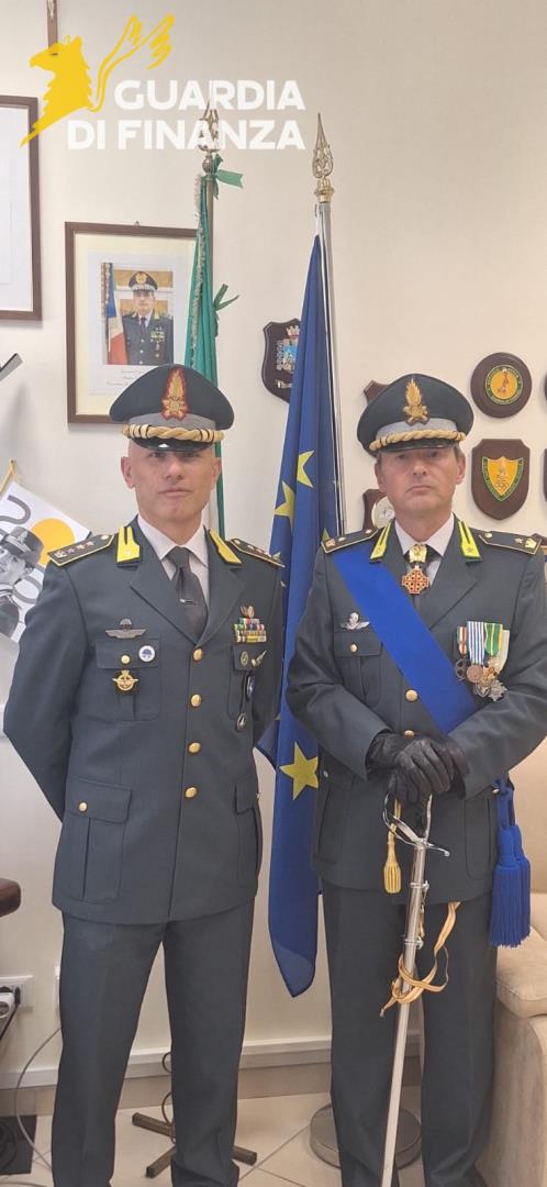 Guardia di Finanza, nuovo comandante del nucleo di polizia economico finanziaria di Avellino